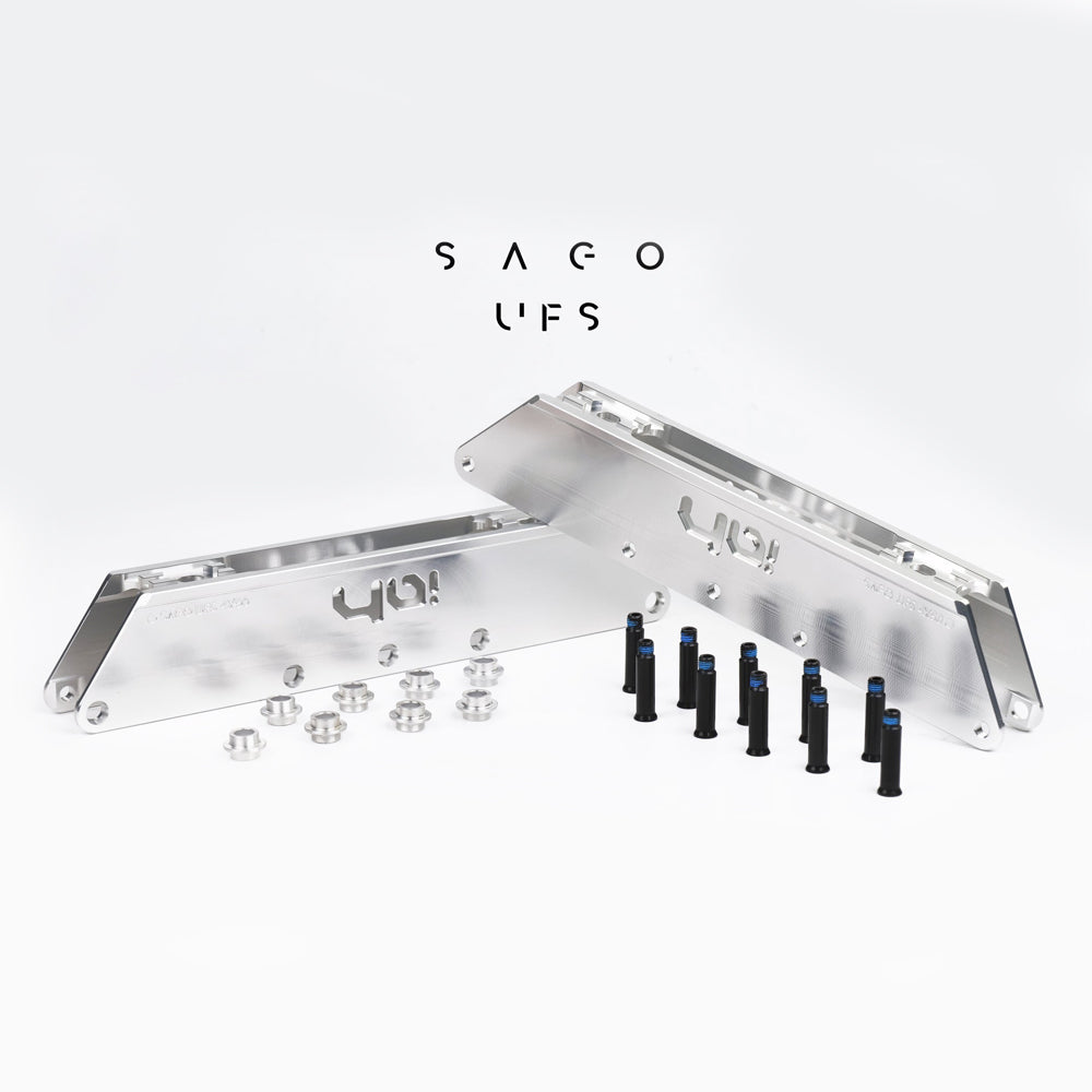 UFS Sago 90 90x4 / 110x3 275mm silver + Wheels Set