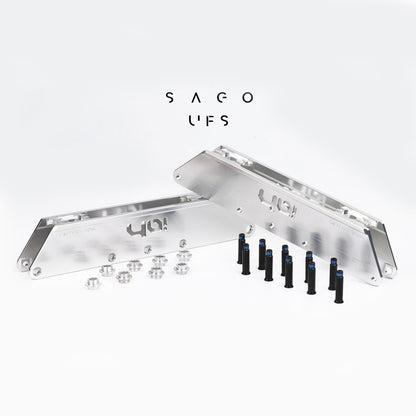 UFS Sago 90 90x4 / 110x3 275mm silver + Wheels Set