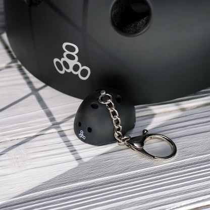 Keychain helmet Black