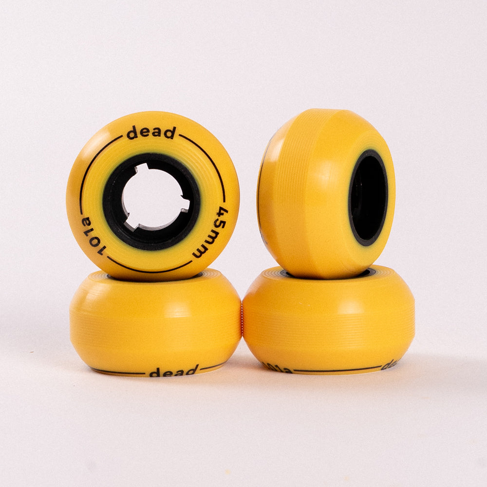 Grindwheels Team 45mm/100A Yellow 4-pack
