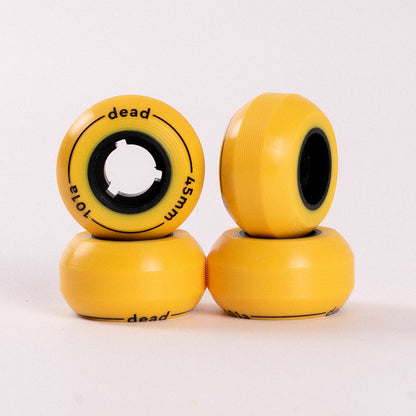 Grindwheels Team 45mm/100A Yellow 4-pack