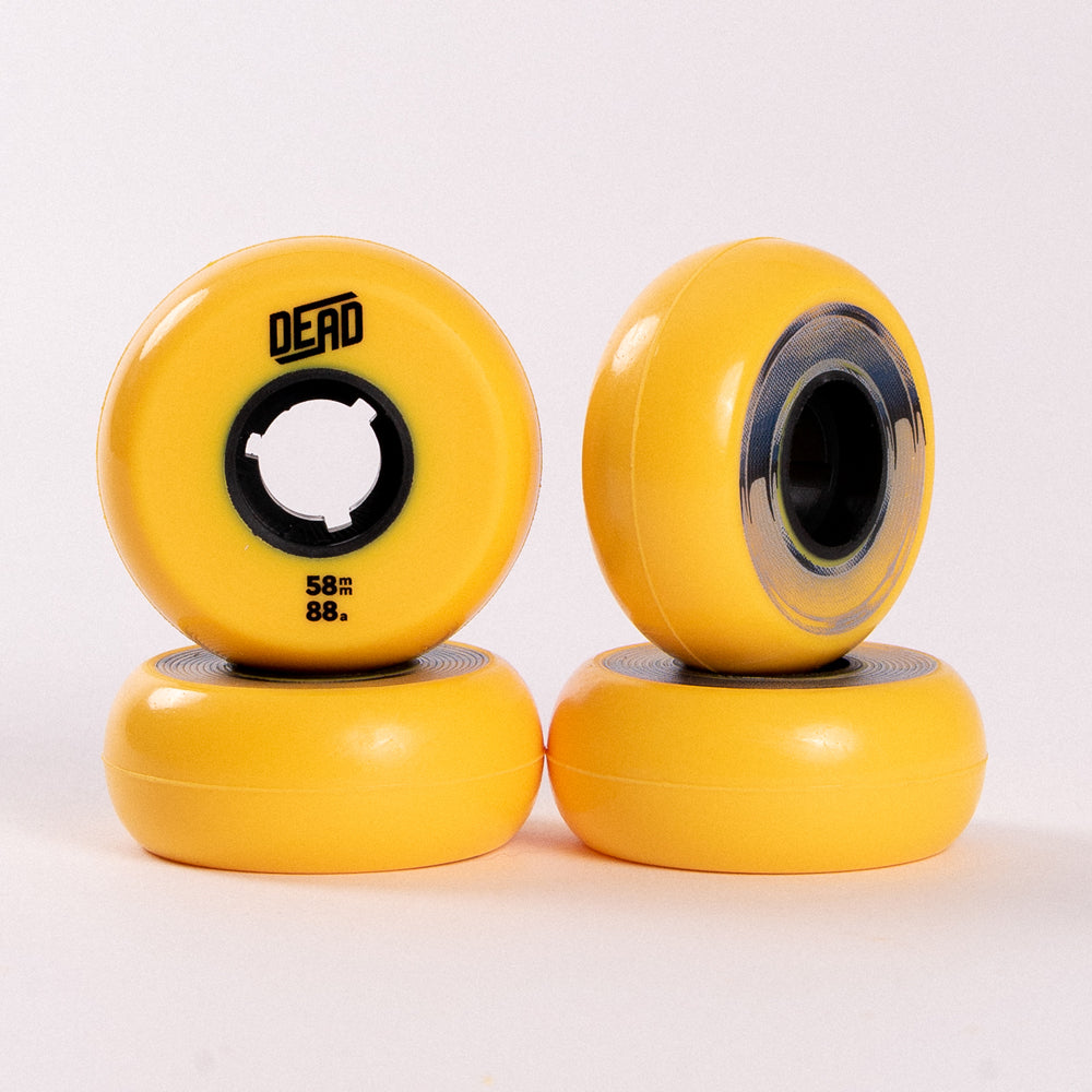 Team 58mm/88A Yellow 4-pack