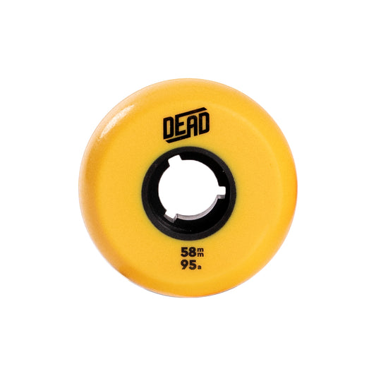 Team 58mm/95A Yellow 4-pack