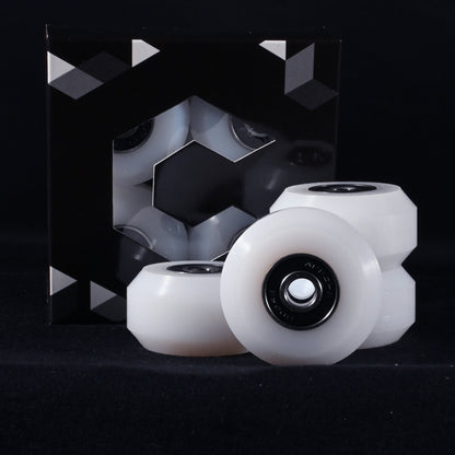 Antirocker UHMW 46mm/100A white 4-pack