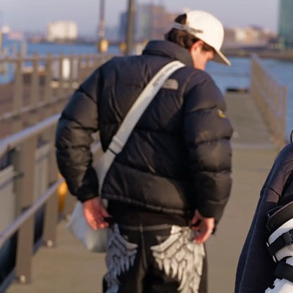 Tote Bag Lovefaces 23L off-white