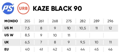 Kaze 90 black