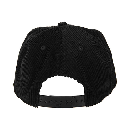 Logo Corduroy Hat Black