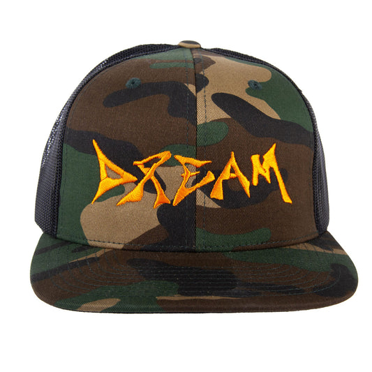 Rider Trucker Hat Black/Camo