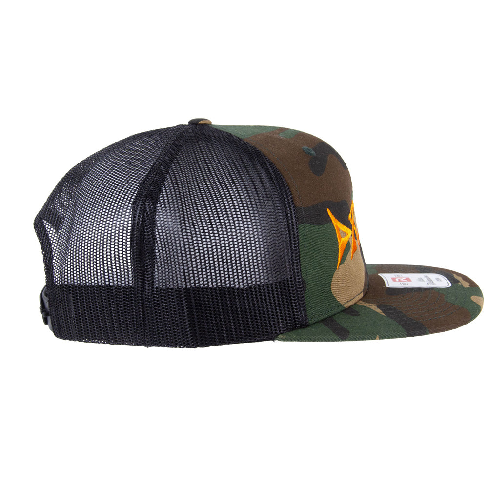 Rider Trucker Hat Black/Camo
