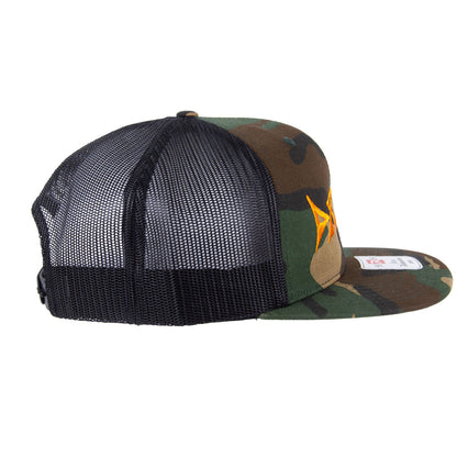 Rider Trucker Hat Black/Camo