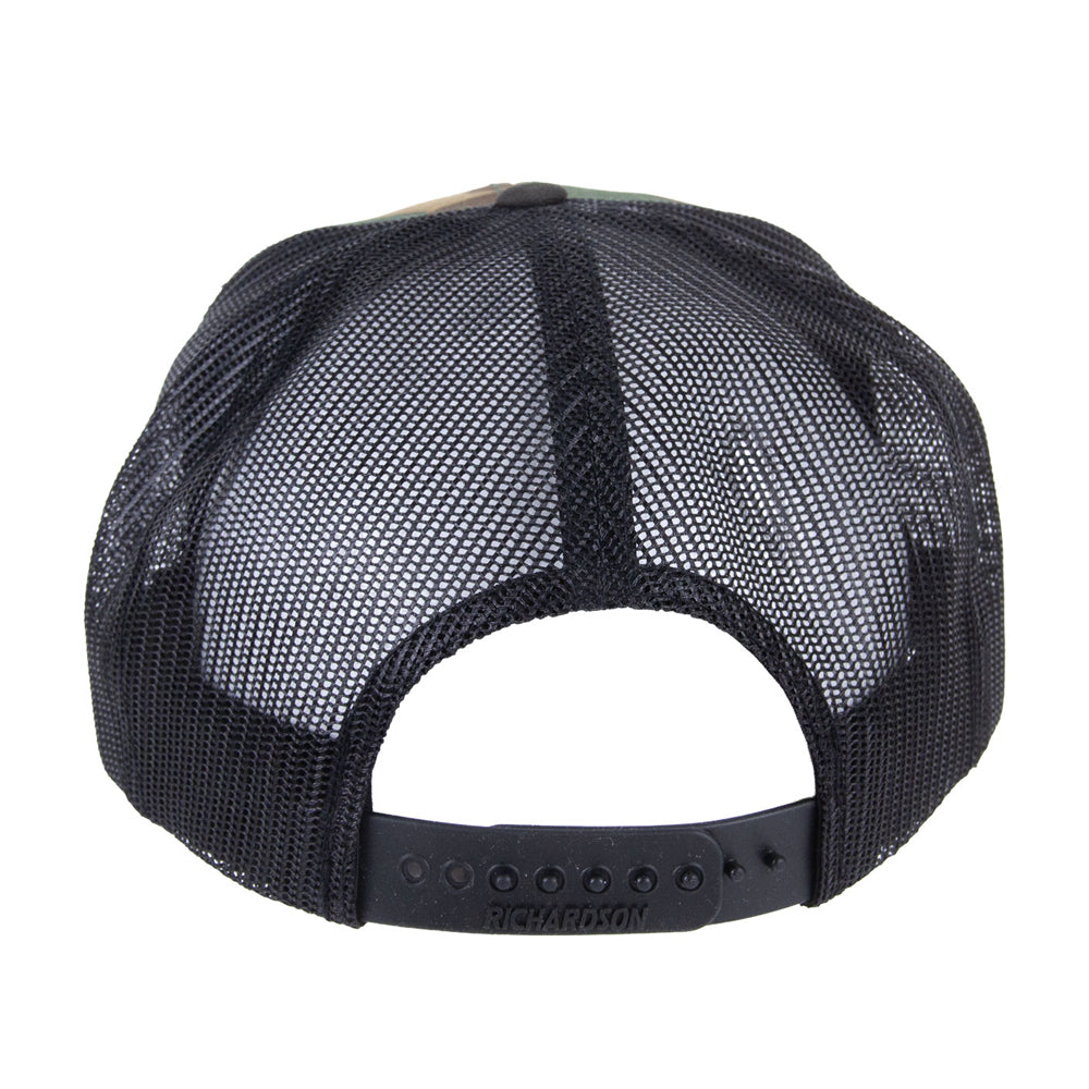 Rider Trucker Hat Black/Camo