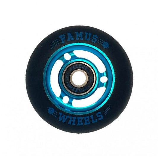 Metal Core 72mm/90A black/blue 4-pack + bearings