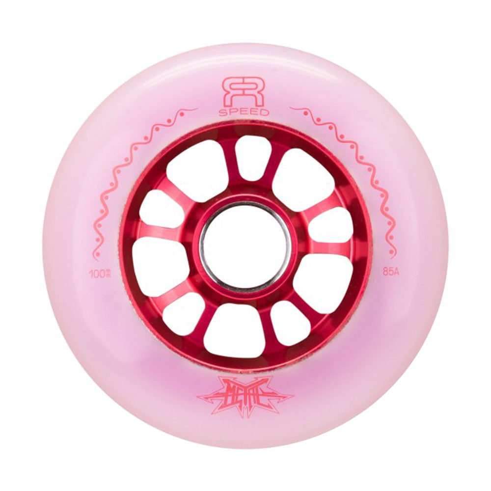 Metal Core 100mm/85A Red 4-pack