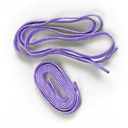 Hockey Laces with metal tips 170cm purple