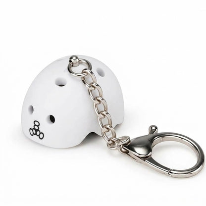 Keychain Helmet white