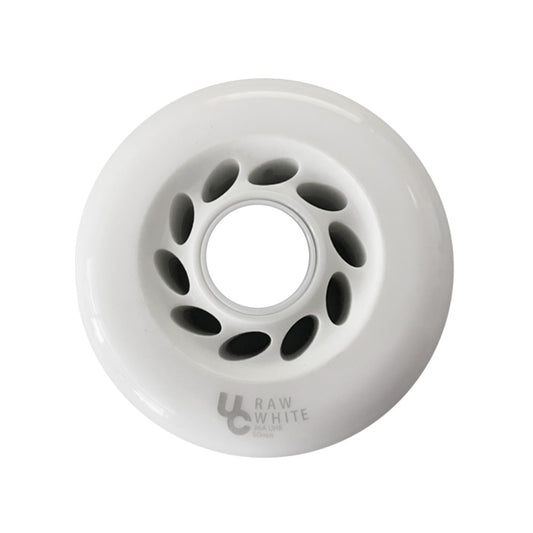 Raw white 80mm/86A 4-pack