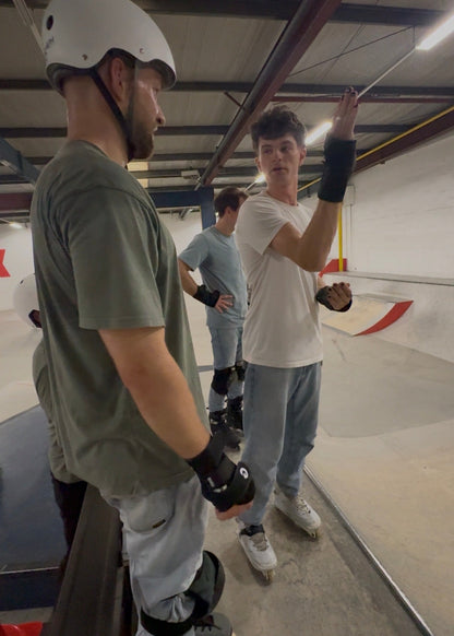 Adult Aggressive Inline Skating at PARK Indoor Skatepark (Beginners and Intermediate)