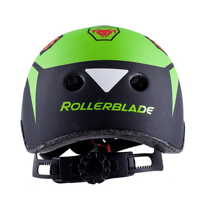JR Helmet black/green