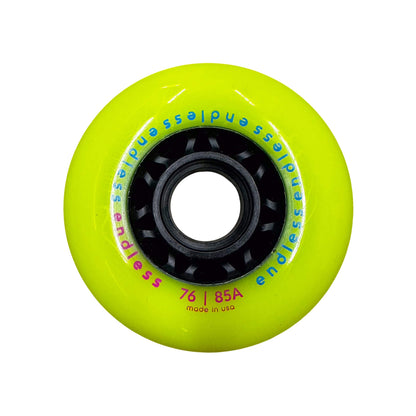 76mm/85A Neon Yellow Pcs