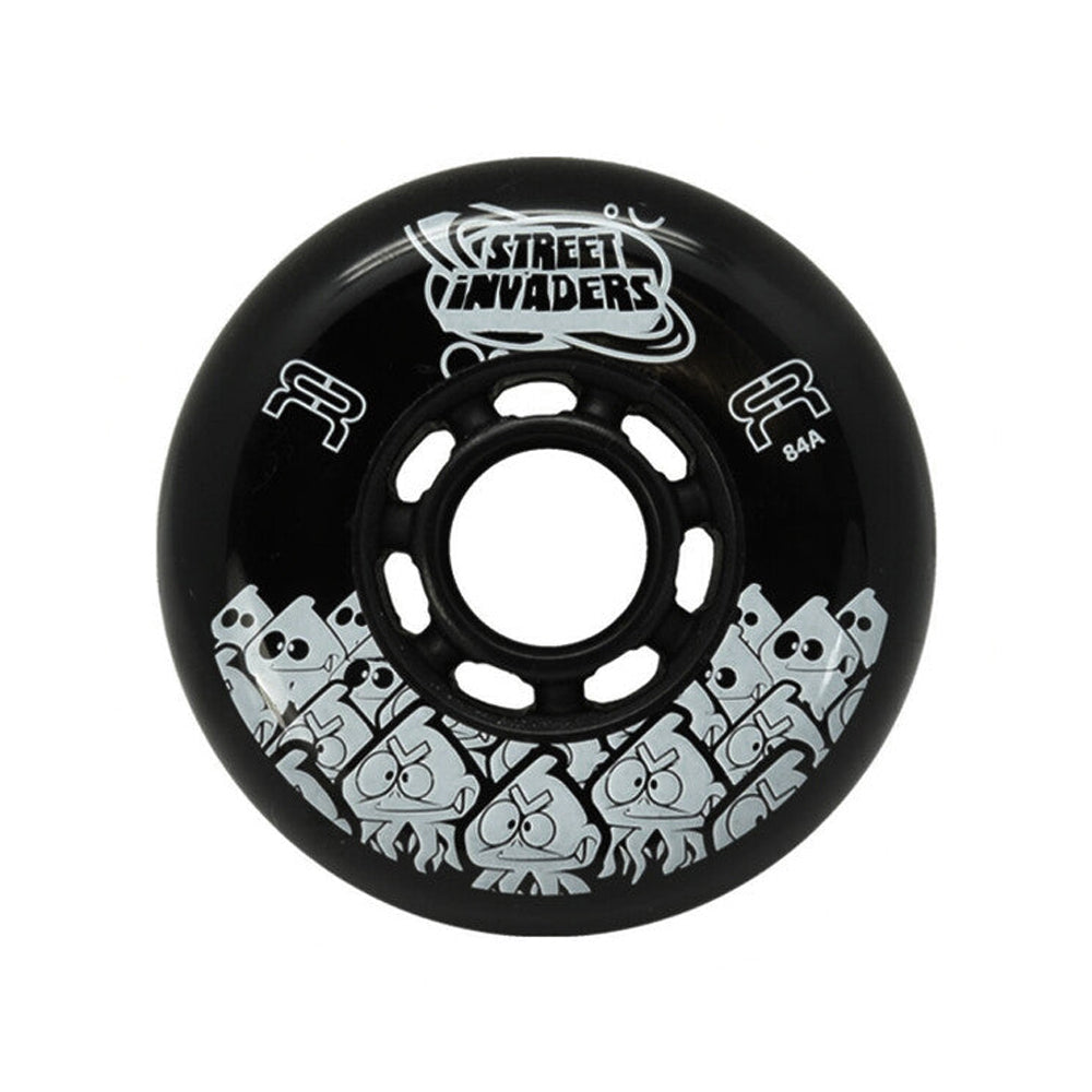 Street Invaders 80mm/84A black 4-pack