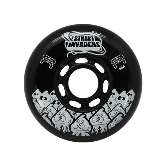 Street Invaders 80mm/84A black 4-pack