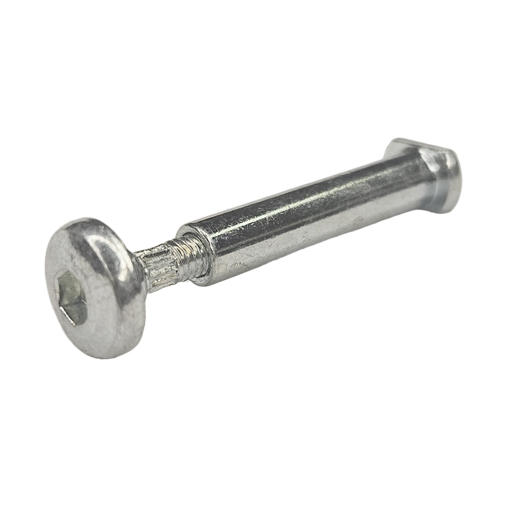 Axle Double 6mm Impala/Lowrider Allen/Hex grey pcs