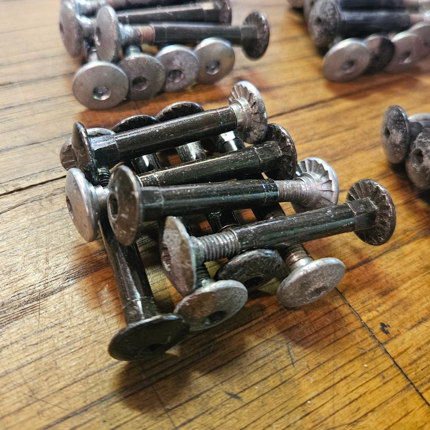 Axles Double 6.3mm L37 Allen/Hex pcs