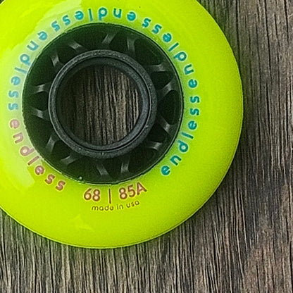68mm/85A Neon Yellow pcs