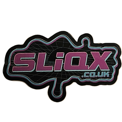 Sticker logo retro 5x8cm