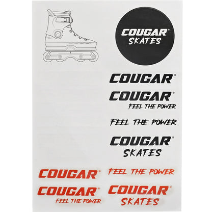 Sticker set 18x25cm 14-pack