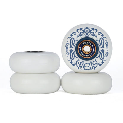 Cymatics 60mm/90A Weiss 4-pack + Bearings