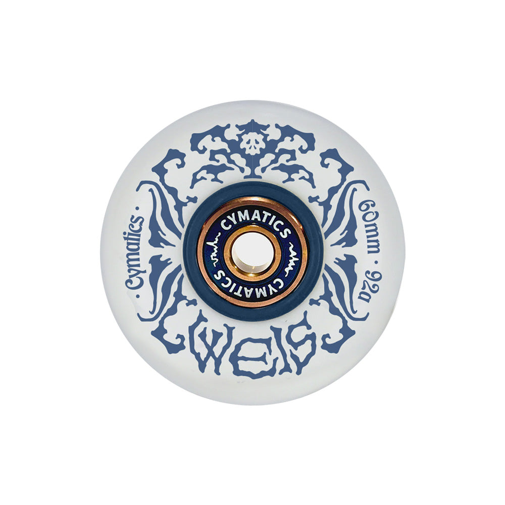 Cymatics 60mm/90A Weiss 4-pack + Bearings