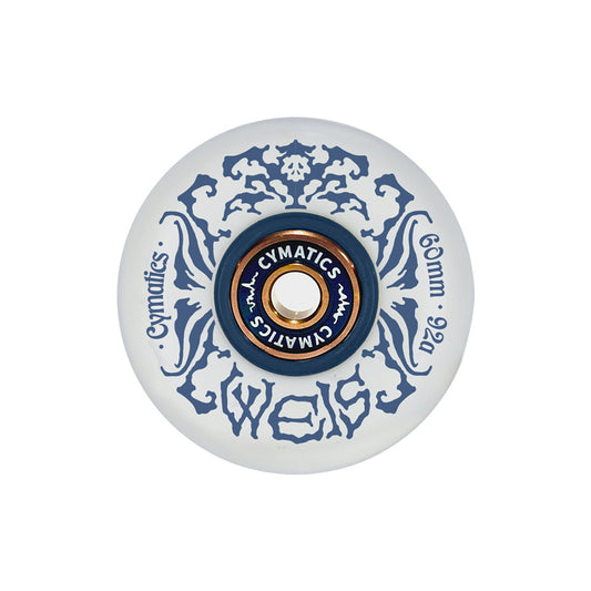 Cymatics 60mm/90A Weiss 4-pack + Bearings