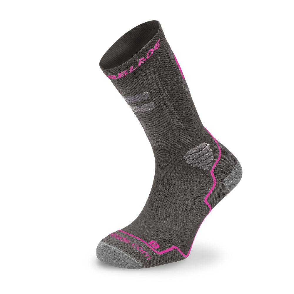High Performance Socks W grey/pink