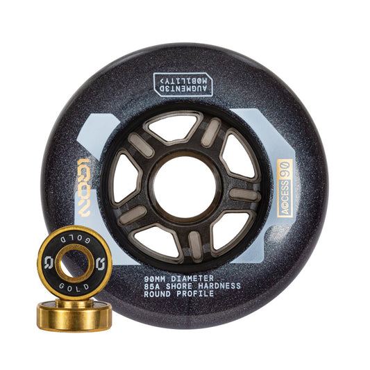 Acces 90mm/85a 4-pack + bearings
