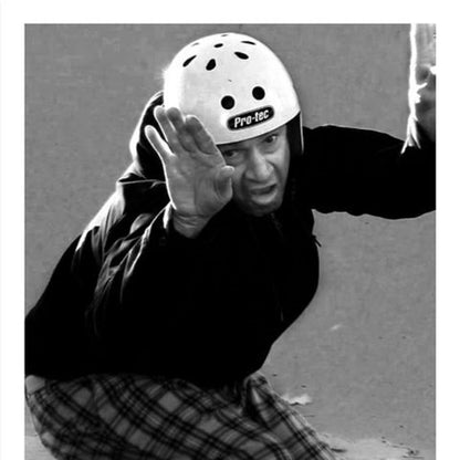 Full Cut Matte white helmet