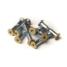 Load image into Gallery viewer, Axles 8mm Fluid Allen/Hex gold 8-pack
