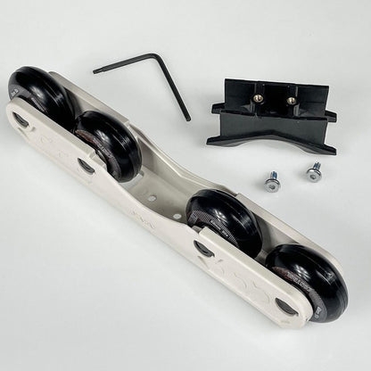 H-Block Aluminium black pair