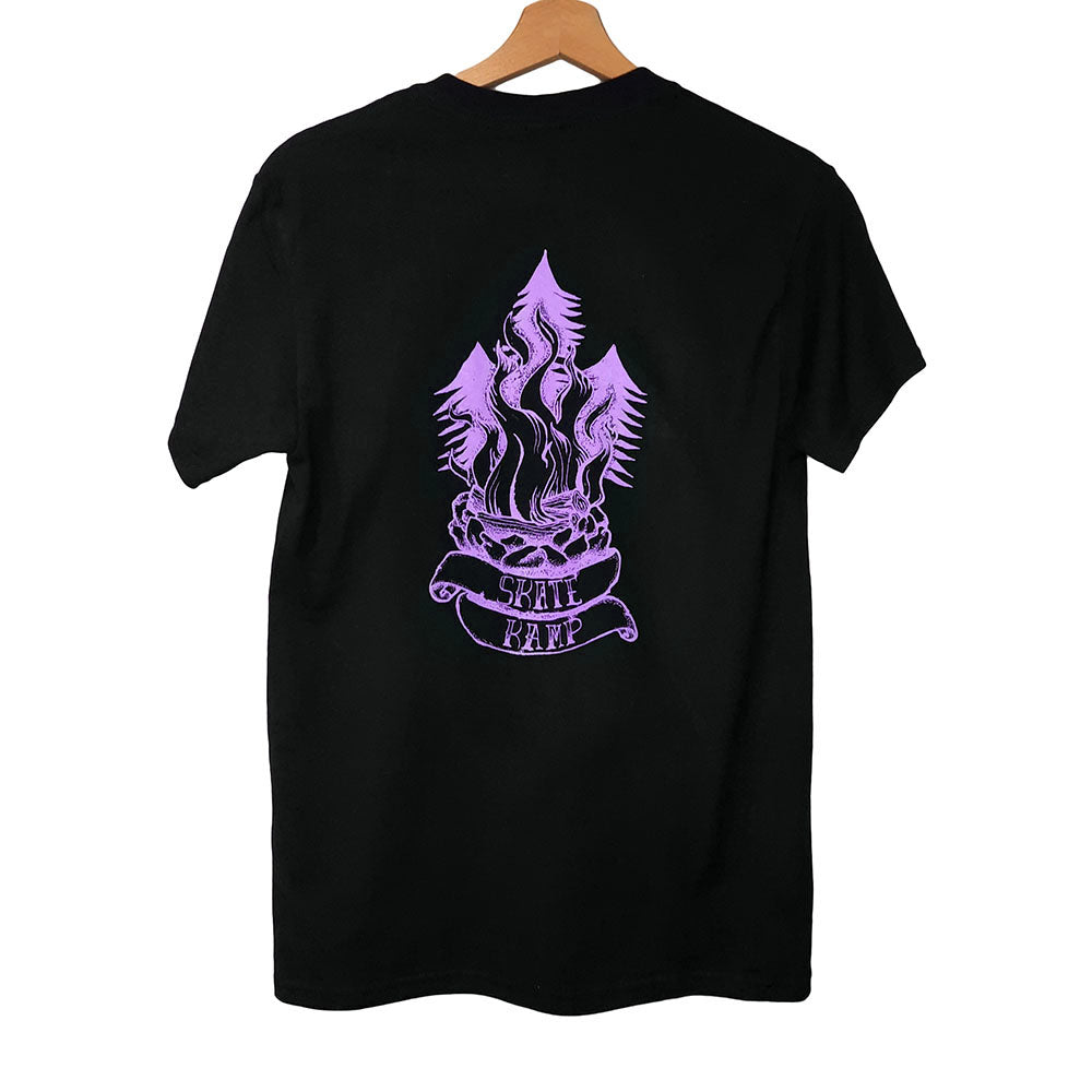 Skatekamp shirt black/purple