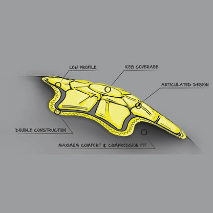 Knee pads Black/Yellow