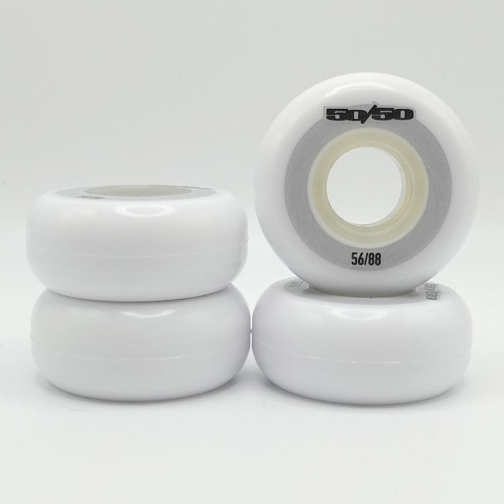 56mm/88A 4-pack white