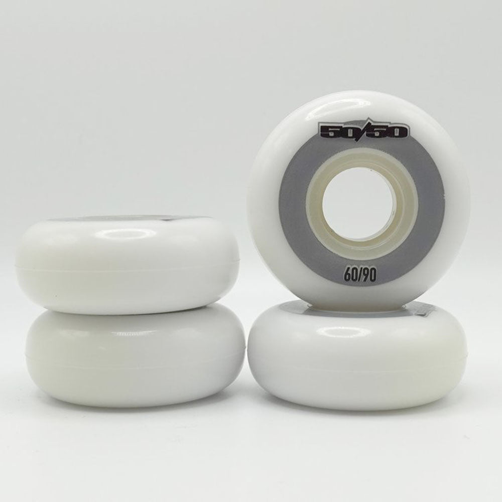 60mm/90A 4-pack white