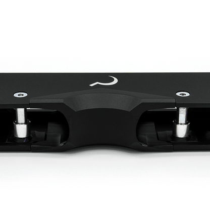 H-Block Aluminium black pair