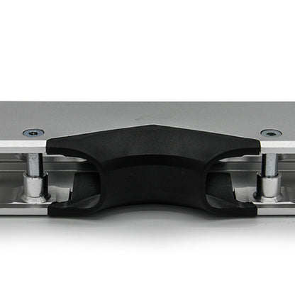 H-Block Aluminium black pair