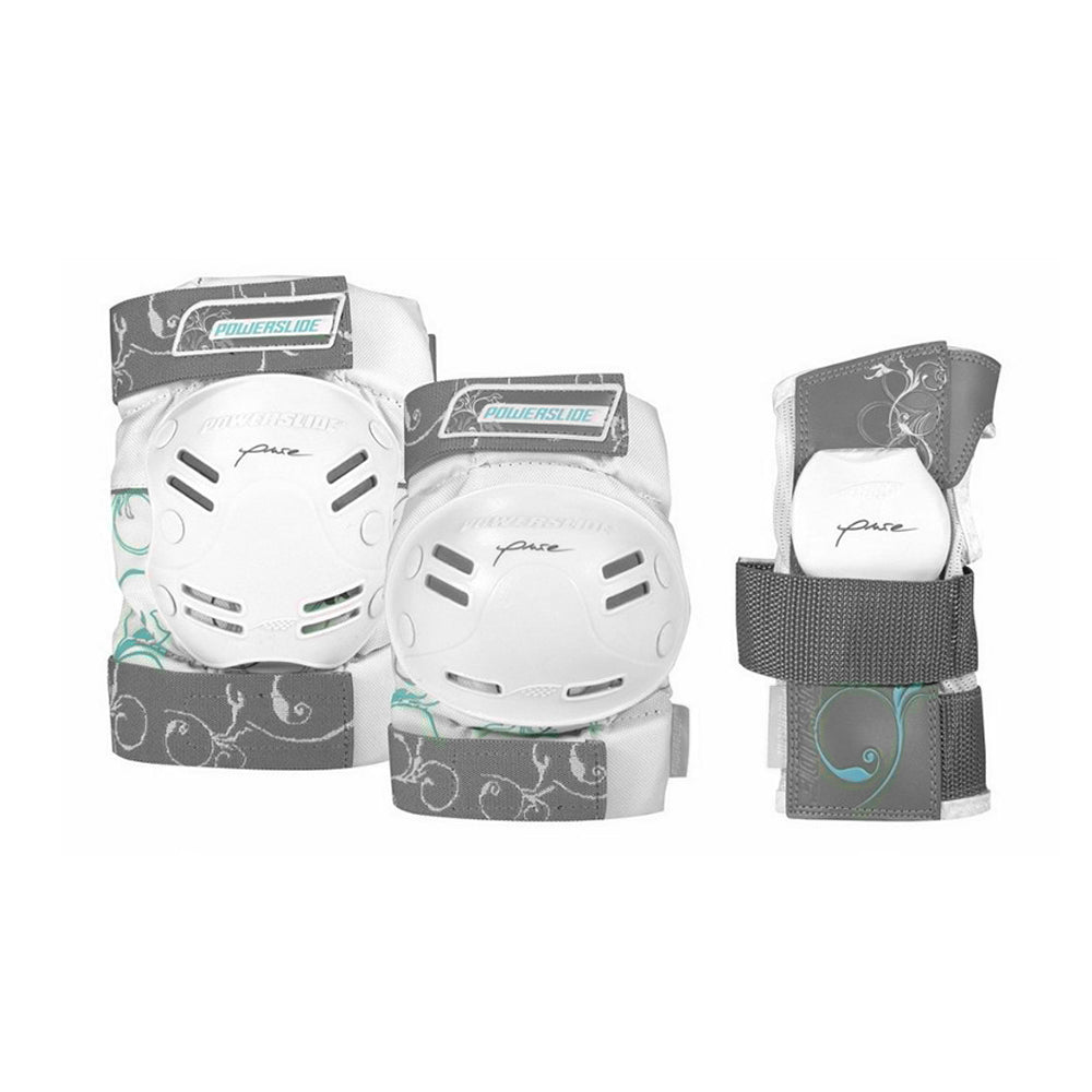 powerslide protective gear Powerslide standard kneepads woman white