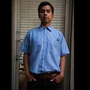 Workman blouse blue