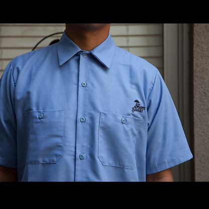 Workman blouse blue