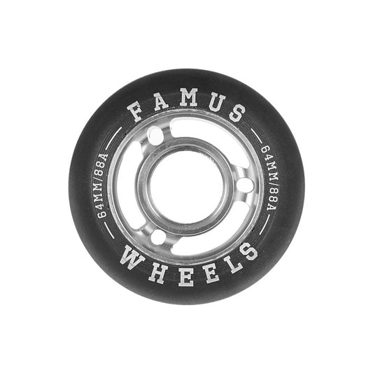 Metal Core Silver 64mm 4-pack