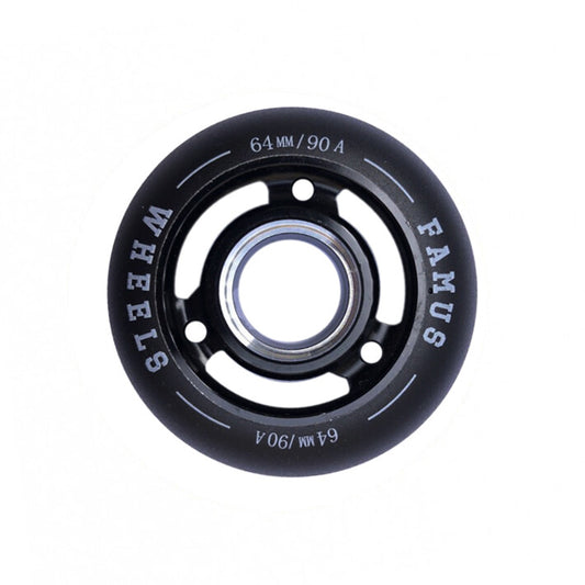 Metal Core black 64mm/90A 4-pack