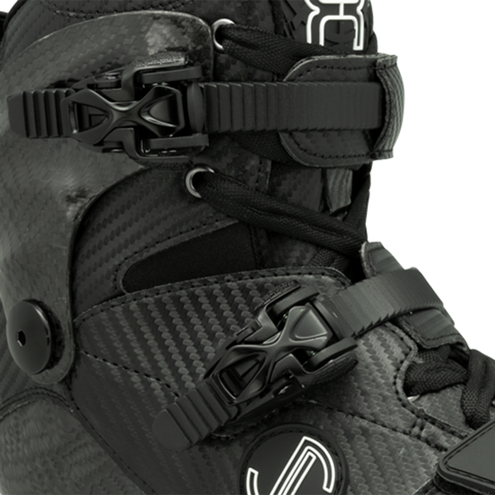 Buckle Spider Ratchet Plastic pcs black